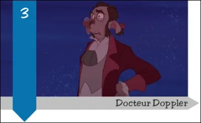 Dans quelle discipline Doopler a-t-il eu son doctorat ? (La planète au trésor) ?