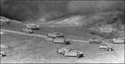 Combien de chars allemands sont envoyés sur les lieux du combat ?