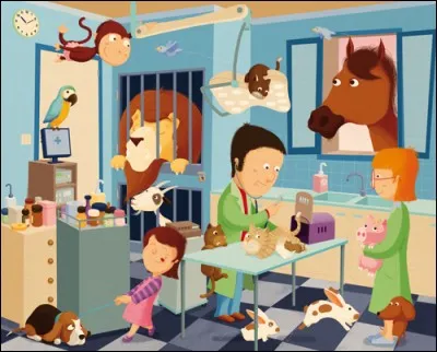 Je suis le mari de la vétérinaire.