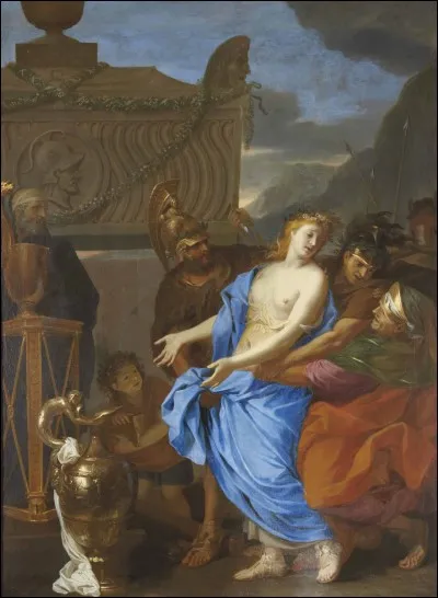 Quelle princesse troyenne fut immolée sur la tombe d'Achille par le fils de celui-ci, Néoptolème ?