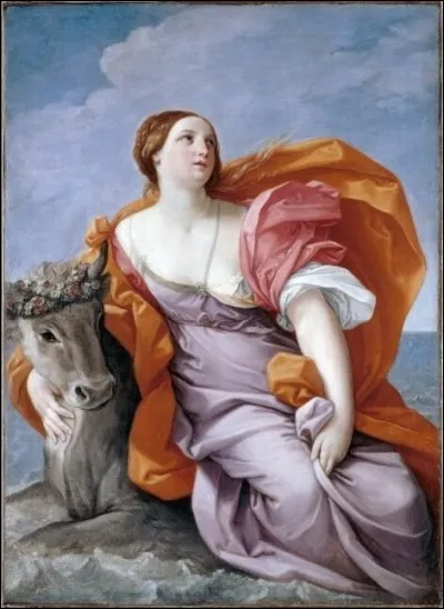 Quelle princesse phénicienne fut enlevée par Zeus qui s'était métamorphosé en taureau ?
