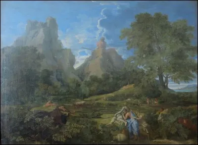 Quelle est cette uvre de Nicolas Poussin ?