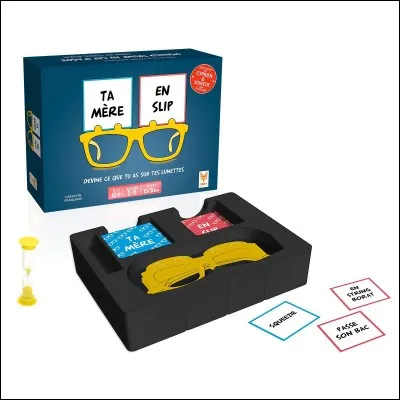 Comment s'appelle le deuxième jeu auquel elle joue avec Léa et Mathilde dans la vidéo "Ta mère en slip" ?