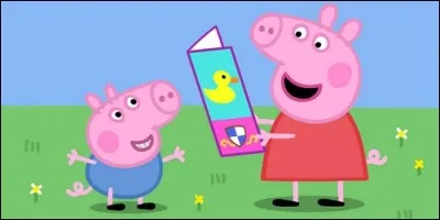 Comment se prénomme le petit frère de Peppa Pig dans le dessin animé éponyme ?