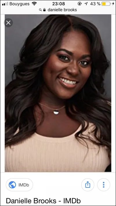 Comment s'appelle cette actrice ?