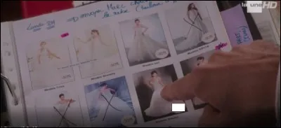 Quel est le pourcentage de promotion sur la robe choisie par Victor ?