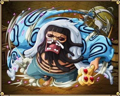 Comment le garde du corp de Doflamingo qui possède le fruit du poison s'appelle-t-il ?