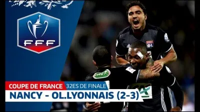 Toujours lors des trente-deuxièmes de finale, l'Olympique lyonnais s'imposa dans les derniers instants à Nancy alors que les Lyonnais étaient menés 2 à 1. Après l'égalisation de Marcelo à la 87e minute, qui délivra les Lyonnais sur coup-franc à la 94e minute ?