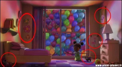 Dans quel Disney n'y a-t-il pas d'allusion dans cette scène issue de "Là-Haut" ?