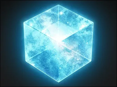 Le Tesseract se trouve dans la chambre forte.