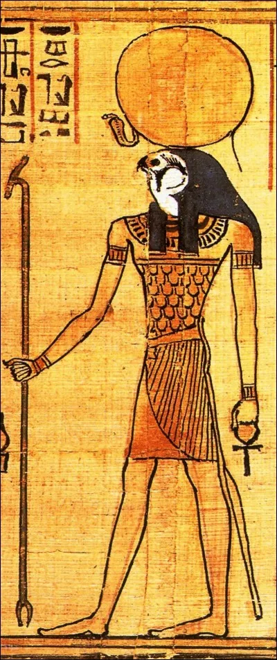 Comment Râ, dieu du soleil, marque-t-il le passage du jour à la nuit ?