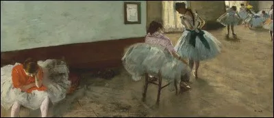 Qui a peint, en 1879, "la Leçon de danse" ?