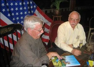 Les 'papas' de Blutch et Chesterfield (les Tuniques Bleues)