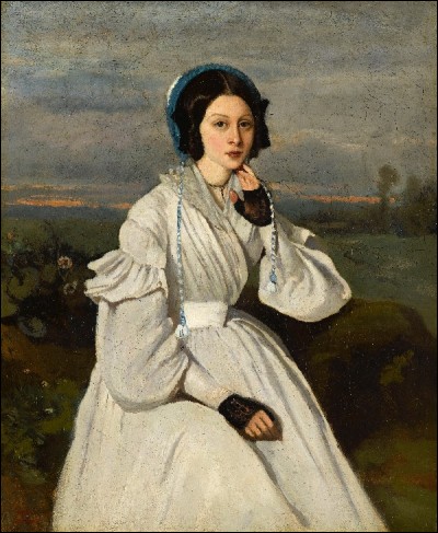 "Portrait de Claire Sennegon, ni&egrave;ce de l'artiste, future Madame Charmois" 1837. L'exposition a lieu dans quel mus&eacute;e ?