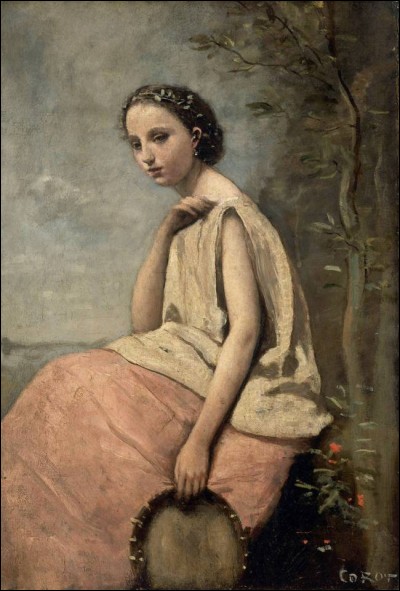 "Zingara au tambour basque" vers 1865/1870. Que signifie "Zingara" ?