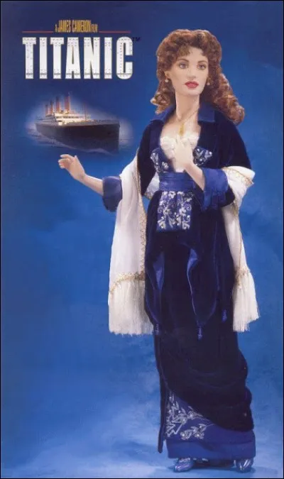 Le titre du film et son réalisateur figurent sur l'illustration présentant la poupée dans le costume du film, film romantique à grand spectacle. Quelle est l'actrice représentée ?