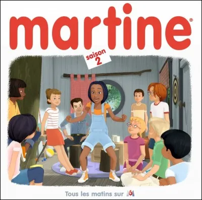 Comment s'appellent les 2 garçons qui sont amoureux de Martine ?