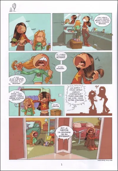 Comment s'appellent les 2 meilleures amies de la petite sur ?