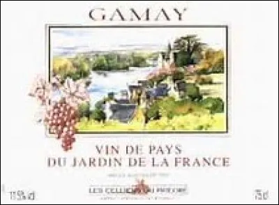 Où l'appellation " Vin de Pays du Jardin de la France" se trouve-t-elle ?