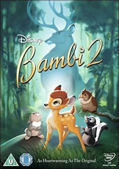 Comment s'appelle la suite de " Bambi " ?