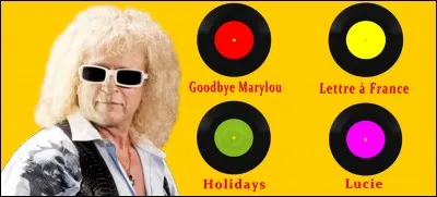 Quel titre de chanson ne figure pas dans son répertoire ?