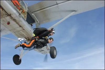 Quelles personnes ont fait du saut en parachute ?