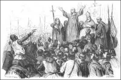 Par quel pape la première croisade fut-elle lancée en 1095 ?