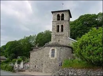 Vous avez sur cette image l'église romane du XIIè siècle de Vernay. Commune Rhodanienne, elle se situe dans l'ancienne région ...
