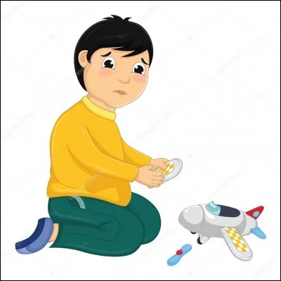 La figurine de ma sur __ cassée.