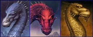 Eragon: Qui sont les trois dragons reprsents sur l'image ?