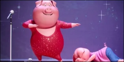 Comment se nomme le cochon dans "Tous en scène" ?