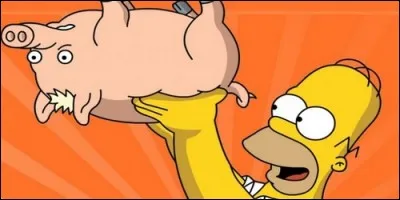 Dans "Les Simpson, le film", quel nom n'est pas approprié à ce cochon ?