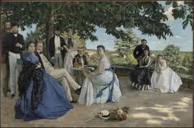 Qui a peint, en 1867, "Réunion de famille" ?