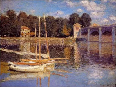 Qui a peint, en 1874, "le Pont d'Argenteuil" ?