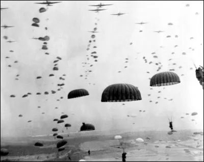 Où furent parachutés les soldats américains dans la nuit du 5 au 6 juin 1944 ?