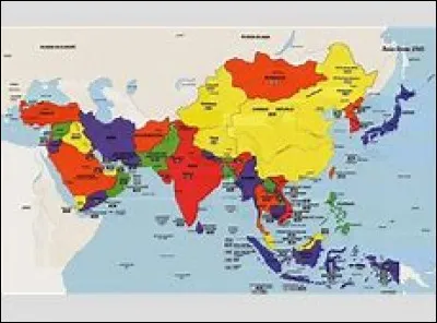 Quelle capitale asiatique est la plus sud?