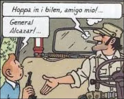 Quelle est la pays du Général Alacazar ?