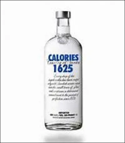 1625 calories la super cuite. Quelle est la marque de cette vodka ?
