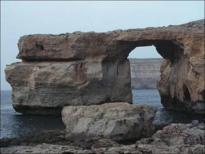 Quel est le nom de ce relief littoral ( Gozo) ?