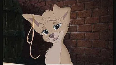 Comment s'appelle la fiancé de Scamp dans "La Belle et le Clochard 2" ?