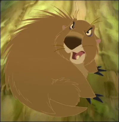 Dans quel suite de Disney peut-on croiser ce porc-épic colérique ?