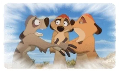 Qui sont les deux suricates qui apparaissent dans "Le roi Lion 3" pour Timon ?