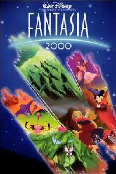 Quel personnage ne peut-on pas croiser dans "Fantasia 2000" ?
