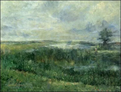 Qui a peint "Le marais" ?