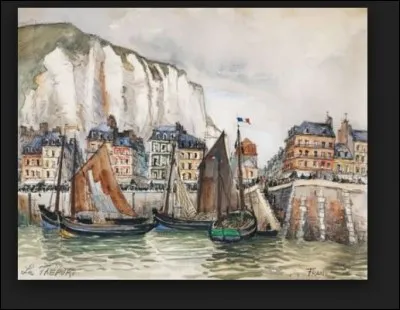 1900-195. Si les vues de Paris constituaient le premier thème de prédilection de ce peintre, l'histoire nous dit qu'il s'installa en 1936 au Tréport et qu'il ira jusqu'à ouvrir une galerie quai François 1er. Qui est cet artiste dont les uvres représentant le Sacré Cur, l'Opéra Garnier et la gare du Nord à Paris seront popularisées en cartes postales ?