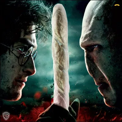 Tu brises ta baguette au cours d'un duel qui a mal tourné.