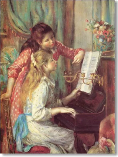 "Jeunes filles au piano" est une oeuvre du :