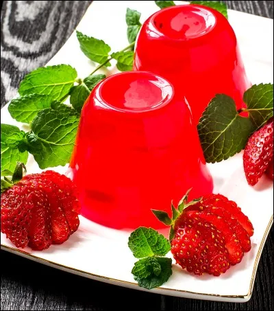 Fait de g&eacute;latine, quel type de dessert est repr&eacute;sent&eacute; ?