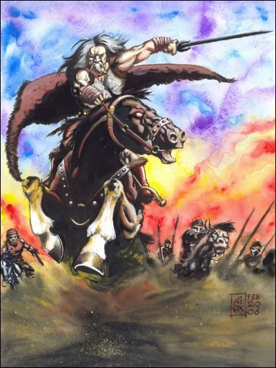 De quel peuple barbare vient le grand Attila ?