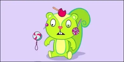 Comment se nomme cet écureuil vert dans "Happy Tree Friends" ?